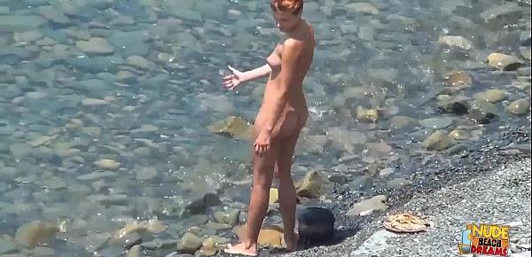  Spy nude beach videos, real outdoor sex!